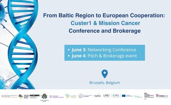 From Baltic Region to European Cooperation: Cluster 1 & Mission Cancer