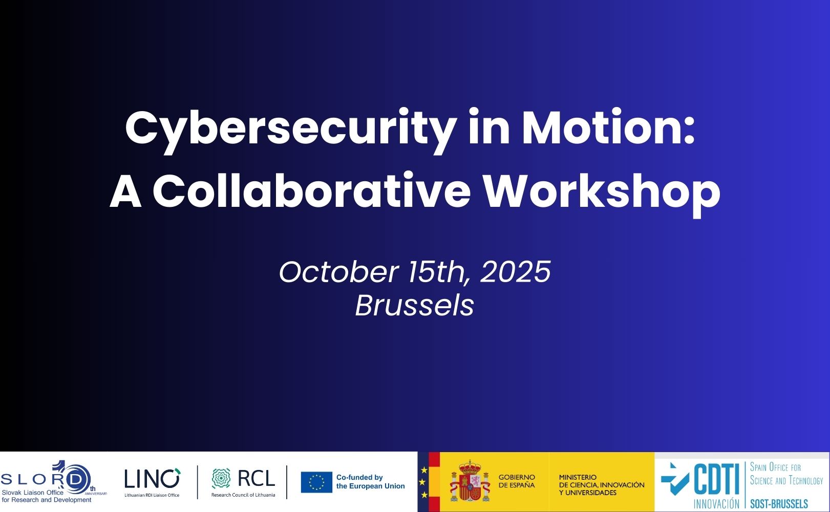 Cybersecurity in Motion: A Collaborative Workshop