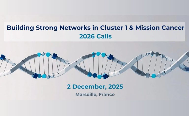 Tinklaveikos renginys „Stiprios partnerystės 1 klasteryje “Sveikata” ir Misijoje “Vėžys“ (EH 2026 m. kvietimai) - 2025.12.02 Marselis (FR)
