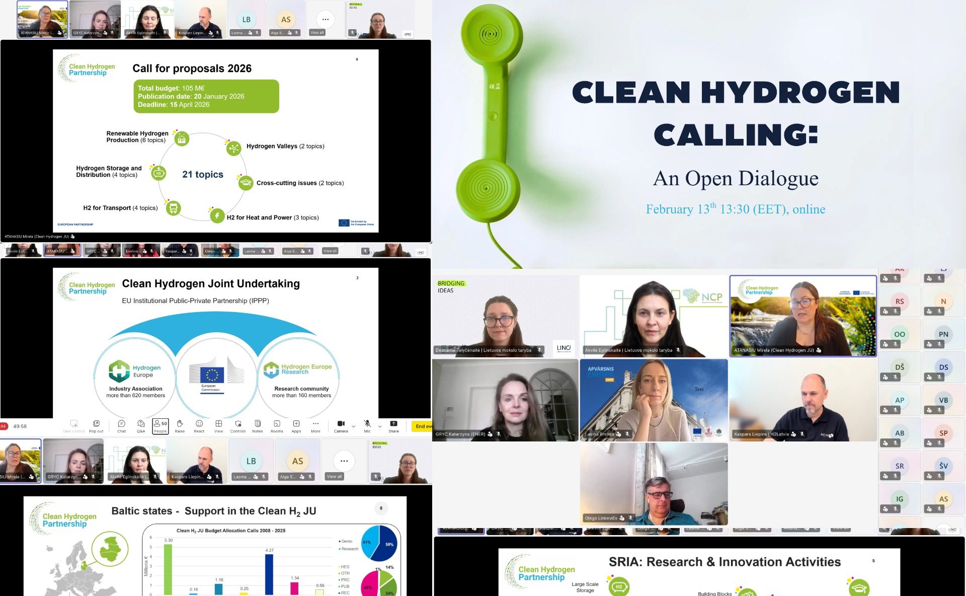 Clean hydrogen calling