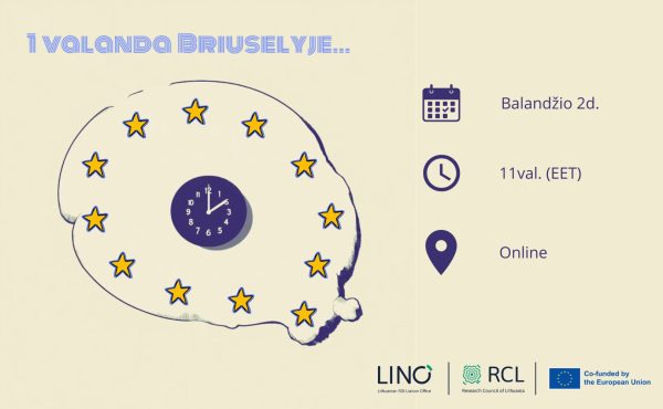 Valanda Briuselyje, balandis 2026